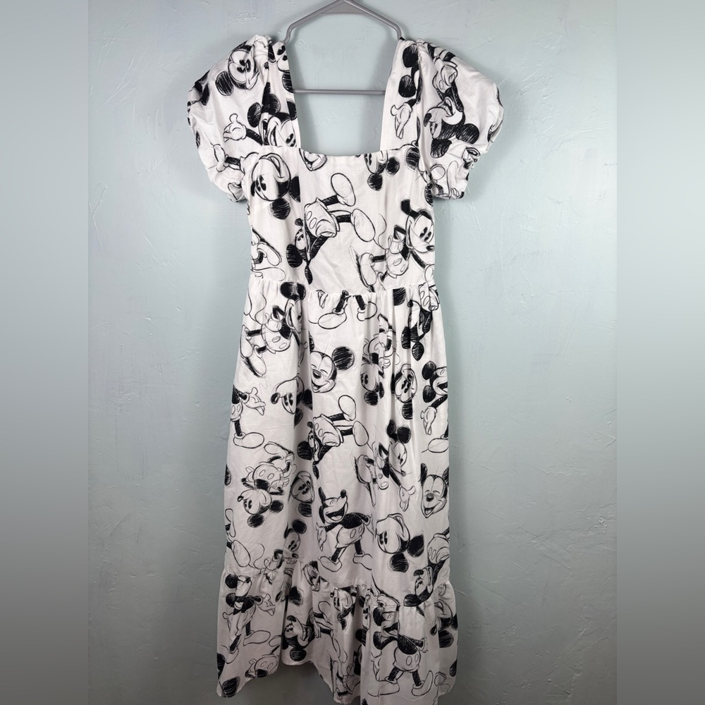 Disney Black and White Mickey Mouse Dress